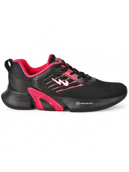 CAMP SUNSET Black Women's Sneakers